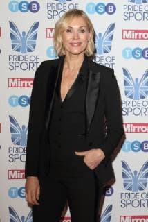 December 6, 2018 - London, United Kingdom - Jenni Falconer at The Mirror Pride of Sport Awards at Grosvenor House in Park Lane. London United Kingdom - ZUMAs197 20181206_zaa_s197_419 Copyright: xKeithxMayhewx