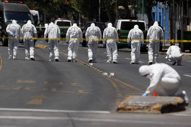 Santiago January 4, 2019 A Venezuelan couple would be the most seriously injured as a result of an explosion that occurred today at noon in the Transantiago corridor of Vicuna Mackenna in the capital Christian Iglesias Aton Chile Santiago Chile Aton 269511  Copyright: CHRISTIANxIGLESIAS ATONxCHILE