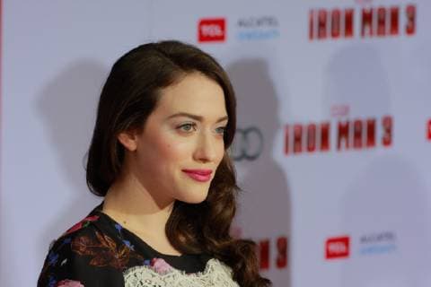 Kat Dennings at the World Premiere of Marvel s Iron Man 3 . Arrivals held at El Capitan Theatre in Hollywood, CA, April 24, 2013.  Copyright: xJoexMartinezx 31932_088