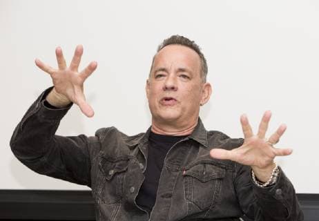 November 27, 2017 - Hollywood, California, U.S. - American Actor TOM HANKS promotes the movie The Post in Hollywood. Hollywood U.S. - ZUMAg203 20171127_zap_g203_057 Copyright: xArmandoxGallox