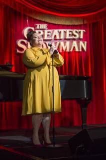 November 28, 2017 - Hollywood, California, U.S. - American Singer Actress KEALA SETTLE promotes the movie The Greatest Showman in Hollywood. Hollywood U.S. - ZUMAg203 20171128_zap_g203_020 Copyright: xArmandoxGallox