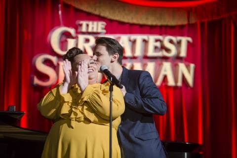 November 28, 2017 - Hollywood, California, U.S. - American Singer Actress KEALA SETTLE promotes the movie The Greatest Showman in Hollywood. Hollywood U.S. - ZUMAg203 20171128_zap_g203_054 Copyright: xArmandoxGallox