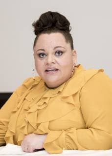 November 28, 2017 - Hollywood, California, U.S. - American Singer Actress KEALA SETTLE promotes the movie The Greatest Showman in Hollywood. Hollywood U.S. - ZUMAg203 20171128_zap_g203_116 Copyright: xArmandoxGallox