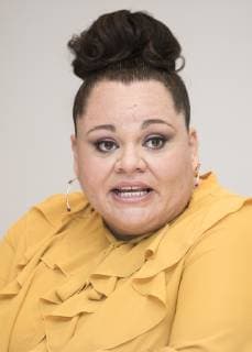 November 28, 2017 - Hollywood, California, U.S. - American Singer Actress KEALA SETTLE promotes the movie The Greatest Showman in Hollywood. Hollywood U.S. - ZUMAg203 20171128_zap_g203_119 Copyright: xArmandoxGallox