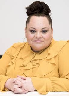 November 28, 2017 - Hollywood, California, U.S. - American Singer Actress KEALA SETTLE promotes the movie The Greatest Showman in Hollywood. Hollywood U.S. - ZUMAg203 20171128_zap_g203_121 Copyright: xArmandoxGallox