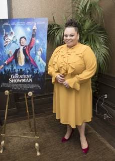 November 28, 2017 - Hollywood, California, U.S. - American Singer Actress KEALA SETTLE promotes the movie The Greatest Showman in Hollywood. Hollywood U.S. - ZUMAg203 20171128_zap_g203_128 Copyright: xArmandoxGallox