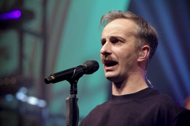TV presenter Jan Böhmermann and his Rundfunk Tanzorchester Ehrenfeld at the concert on 25 01 2019 at Haus Auensee Leipzig Copyright xVIADATAx xHolgerxJohnx Leipzig Saxony Germany