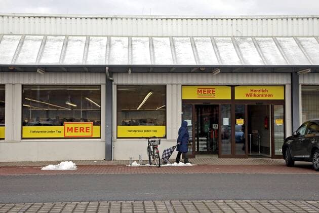 Discounter MERE Russian discounter chain Torgservice opens first MERE Germany store 20190129BOS0014 in Leipzig on 29 01 2019