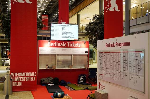 Berlinale Ticket Shop in the run-up to the Berlinale 2019 69 Berlin International Film Festival at Potsdamer Platz Arkaden Berlin 03 02 2019 Foto:xT.xBartillax xFuturexImage