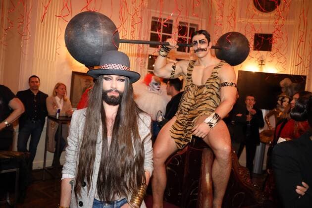 Life Ball Style Bible Presentation Wien Lusthaus 21 02 2019 CONCHITA Tom NEUWIRTH