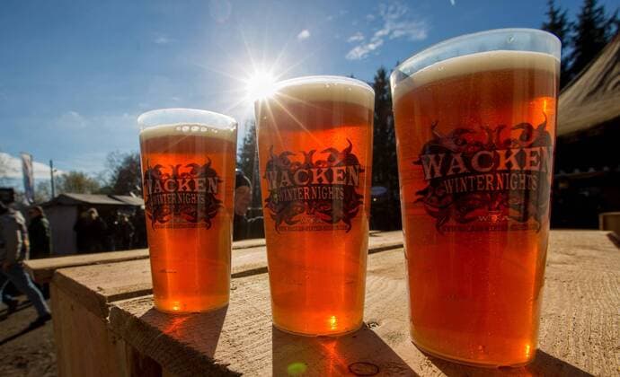 Wacken Wacken Winternights Wacken Winternights 2019 start sunny and cold Visitors from Switzerland Great Britain Ireland and other countries meet for this years coldest festival Copyright: xJacobs xEibner-Pressefotox EP_djs