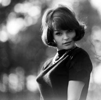 01 04 1963 Berlin GDR Angelica Domroese actress Angelica Domroese outside outdoor shot Berlin GDR German Democratic Republic Germany Domroese Europe European television film film actress GDR historical human personality person pmscartandhistory portrait QF square landscape s w actress black white black white theatre actress Western Eu