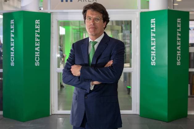 Schaeffler Balance Sheet PF of Schaeffler AG CEO Klaus Rosenfeld Munich Bavaria Germany Copyright: argumx xFalkxHeller