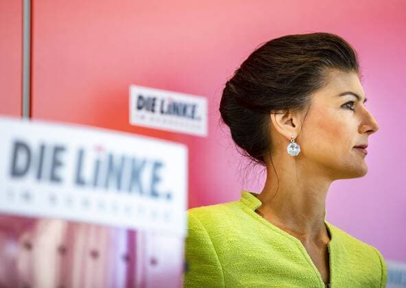 Sahra Wagenknecht DIE LINKE parliamentary party leader gives a press statement on the occasion of her resignation in the Bundestag in Berlin 12 03 2019 Berlin Germany Copyright: xFelixxZahn photothek.netx