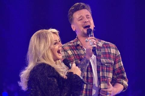 Bonnie Tyler and Ben Zucker on the TV show Alle singen Kaiser das große Schlagerfest in der Media City Leipzig 16 03 2019 Foto:xF.xKernx xFuturexImage