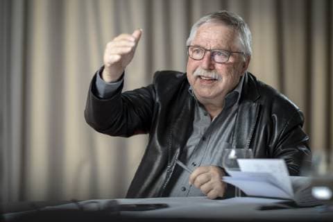 Wolf Biermann German poet and songwriter Berlin 28 02 2019 Berlin Germany Copyright: xJaninexSchmitz photothek.netx