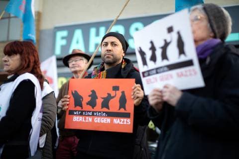 Solidarity with the victims of the right-wing extremist attac