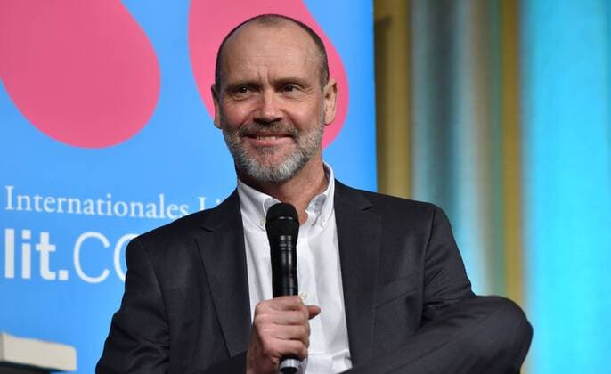 The British thriller author Simon Beckett will read at the Lit Cologne international literature festival on 23 03 2019 in Cologne.