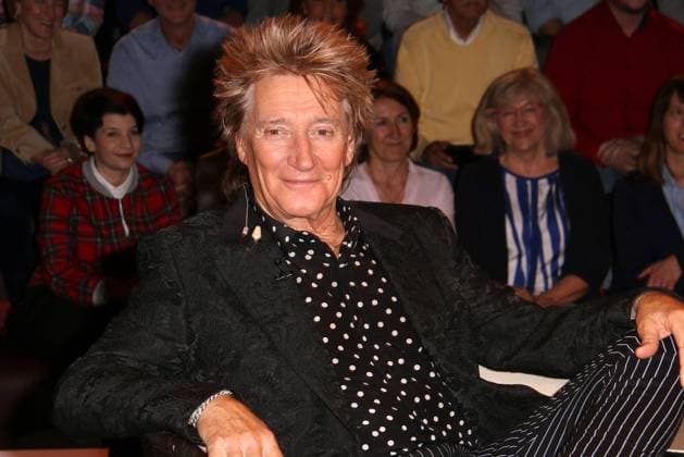 Rod Stewart 74 guest at the M Lanz ZDF talk show on 27 03 2019 in Hamburg M Lanz ZDF talk show on 27 03 2019 in Hamburg
