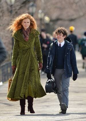 March 27 2019 New York New York United States Actors Nicole Kidman and Noah Jupe were on the set of the new movie The Undoing on March 27 2019 in New York City New York United States  - ZUMAny1_ 20190327_zaf_ny1_039 Copyright: xKristinxCallahanx