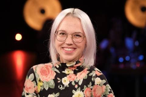 Hamburg Stefanie Heinzmann NDR Talk Show Photo shoot at the NDR Studio in Hamburg Lokstedt on 29 3 2019 before the show on the same evening