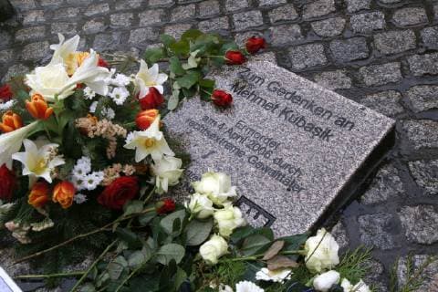 04 04 2019 Dortmund On 4 April 2006 the Dortmund citizen Mehmet Kubasik was insidiously murdered by right-wing extremists in his kiosk on Mallinckrodtstrasse His death this