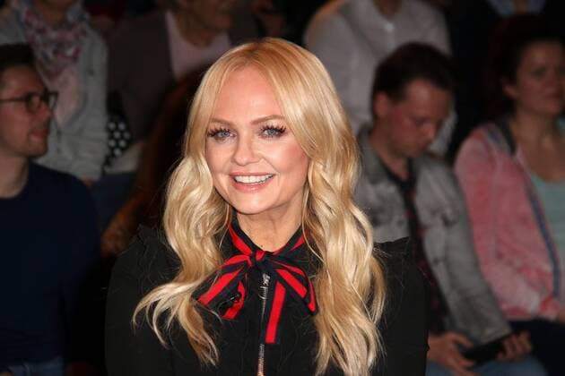 Emma Bunton guest at the M Lanz ZDF Show on 17 04 2019 in Hamburg M Lanz ZDF on 17 04 2019 in Hamburg