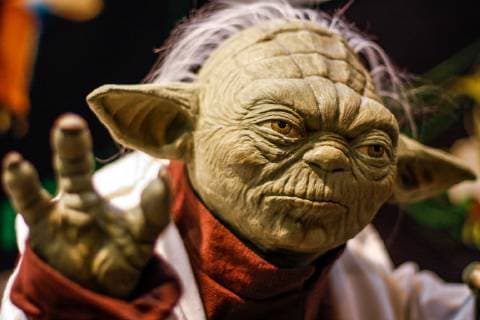 Jedi Master Yoda Figure Star Wars Celebration in Essen