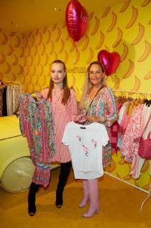 Cheyenne Savannah Ochsenknecht and Natascha Ochsenknecht Presentation of the new fashion collection by Natascha Ochsenknecht with twin heart at the House of BerlinColours at Madame Tussauds Berlin on 06 05 2019 Fashion collection by Natascha Ochsenknecht