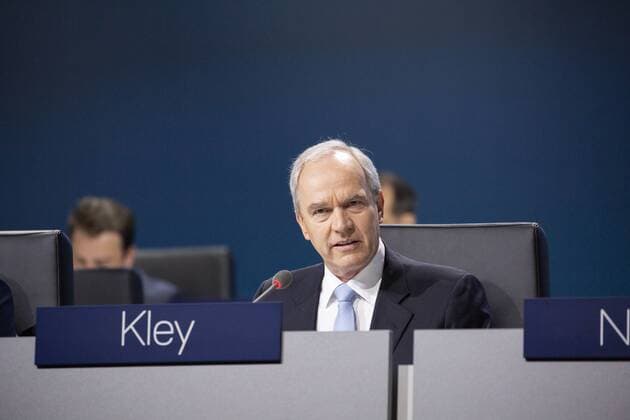Karl Ludwig Kley at the Annual General Meeting of Deutsche Lufthansa AG at the World Conference Center Bonn 07 05 2019 Foto:xR.xSchmiegeltx xFuturexImage