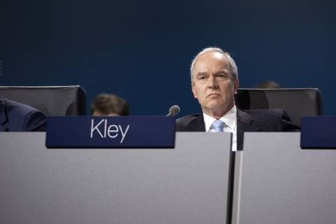 Karl Ludwig Kley at the Annual General Meeting of Deutsche Lufthansa AG at the World Conference Center Bonn 07 05 2019 Foto:xR.xSchmiegeltx xFuturexImage