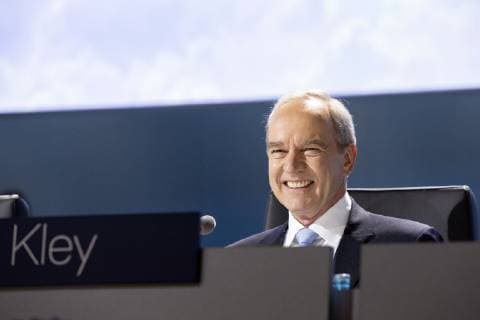 Karl Ludwig Kley at the Annual General Meeting of Deutsche Lufthansa AG at the World Conference Center Bonn 07 05 2019 Foto:xR.xSchmiegeltx xFuturexImage
