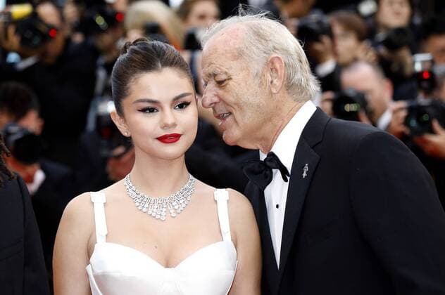 Selena Gomez and Bill Murray attending the opening ceremony and screening of The Dead Don t Die during the 72nd Cannes Film Festival at the Palais des Festivals on May 14, 2019 in Cannes, France Foto:xD.xBedrosianx xFuturexImage