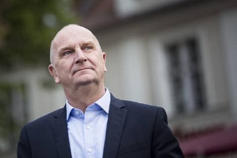 Dietmar Woidke, SPD, State Premier of Brandenburg, admitted at a rally for the European elections in Potsdam, 17 05 2019 Potsdam Germany Copyright: xFlorianxGaertner photothek.netx