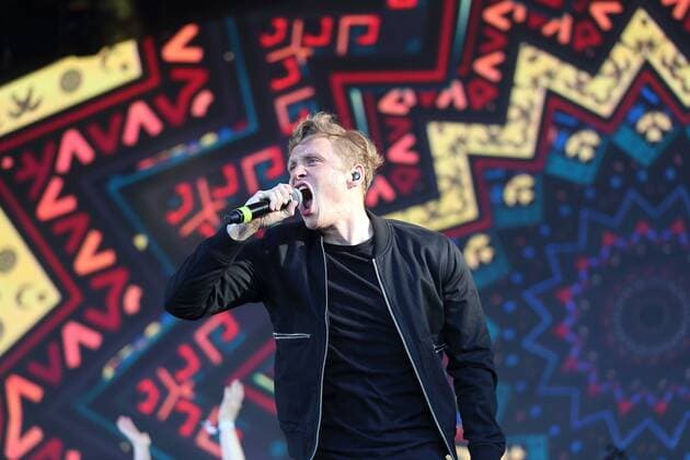 Matthias Schweighöfer at the Peace x Peace Festival at the Parkbühne Wuhlheide in Berlin, 1 June 2019 Peace x Peace Festival in Berlin