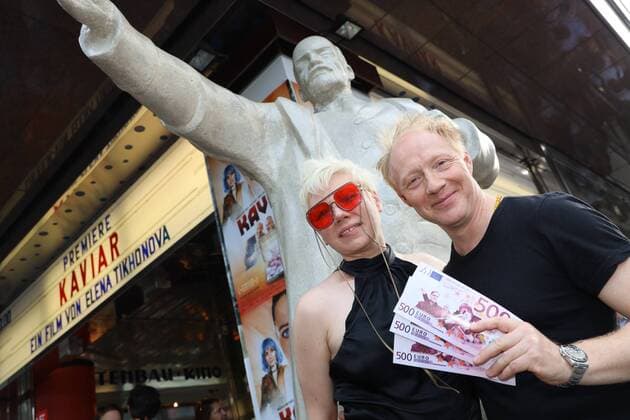 Cinema premiere of KAVIAR Vienna, Gartenbau Kino, 12 06 2019 Elena TIKHONOVA, Simon SCHWARZ