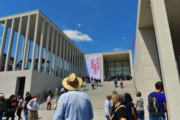 Visitors Magnet Museum Island, the James Simon Gallery was opened to the public on 12 07 2019 Today, on 13 07 19 is Open House Day