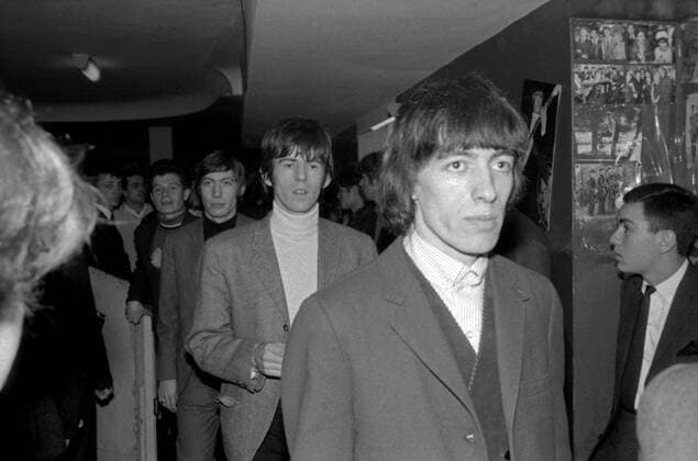 The Rolling Stones, 1965 Bill Wyman, Keith Richards and Charlie Watts, members of the Rolling Stones, in the backstages of the Golf-Drouot in Paris in 1965. Photo AndrÃ© Crudo Copyright: xAndrÃ©xCrudo Photo12x ACD17A00178