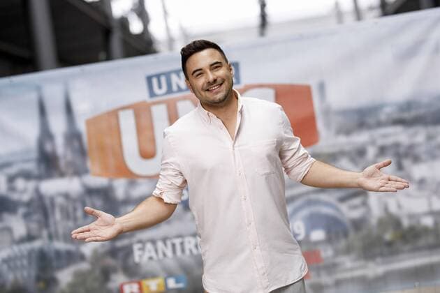 Lars Steinhöfel at the 16 fan meeting at the set of the RTL series Unter uns in den MMC Studios Köln, 12 08 2019 Foto:xC.xHardtx xFuturexImage