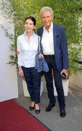 Goetz George Prize 19 08 2019 Gudrun Landgrebe and man Dr Ulrich von Nathusius, presentation of the Goetz George Prize at the Astor Film Lounge cinema, Kurfuerstendamm 225, Berlin 19 08 2019