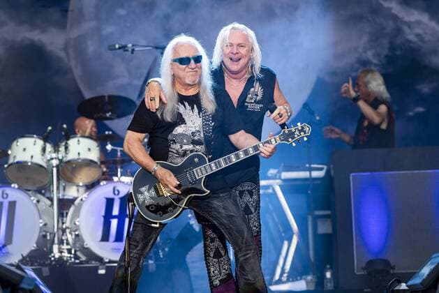 30 08 2019, Riverside Festival, Uriah Heep, Bernie Shaw, Aarburg Aargau Switzerland Copyright: xJustPictures.ch HPxRoosx