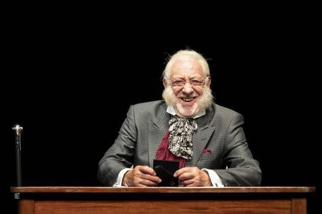 Actor Dieter Hallervorden, on 04 09 2019 at the photo rehearsal for the black comedy ADEL VERPFLICHTET in the Berliner Schlosspark Theater, Premiere 07 09 2019 Adel verpflichtet Berlin