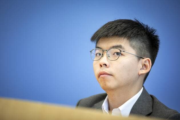 Joshua Wong, General Secretary of Demosisto, recorded during a press conference on the situation in Hong Kong Berlin, 11 09 2019 Berlin Germany Copyright: xJaninexSchmitz photothek.netx