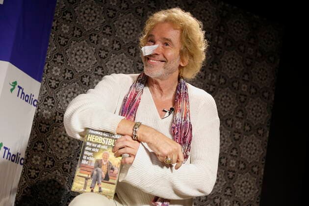 Thomas GOTTSCHALK Book presentation autumn colourful Who only gets old, but not smarter, is beautiful stupid Vienna, Thalia, 20 09 2019 Vienna Austria AVN101002331068