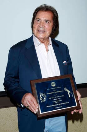 Engelbert Humperdinck at the Hollywood Media Professionals Hall of Fame Lunch at the Airtel Hotel Los Angeles, 20 09 2019 Foto:xD.xBedrosianx xFuturexImage