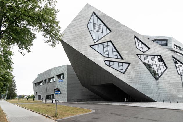 Modern Architecture by Daniel Libeskind, University of Lüneburg  1074703342