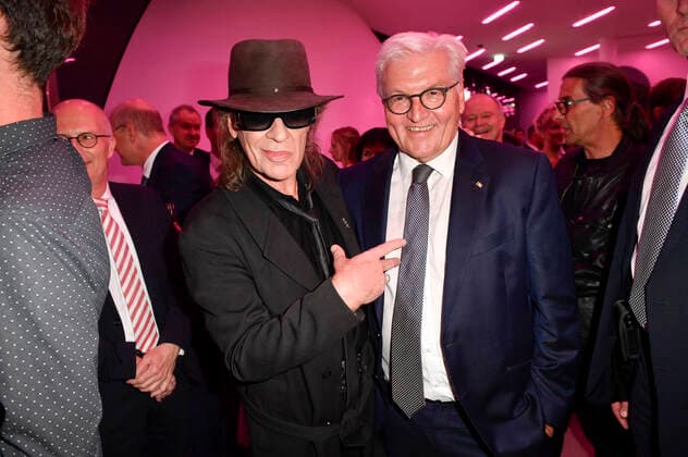 Udo Lindenberg and Frank Walter Steinmeier at the presentation of the German Radio Prize 2019 in the Elbphilharmonie Hamburg, 25 09 2019 Foto:xF.xKernx xFuturexImage