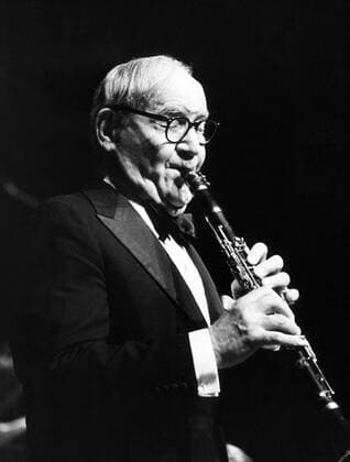 Benny Goodman Jazz Musician 01 June 1981  Copyright: MaryxEvansxAFxArchive 12049660 editorial use only  