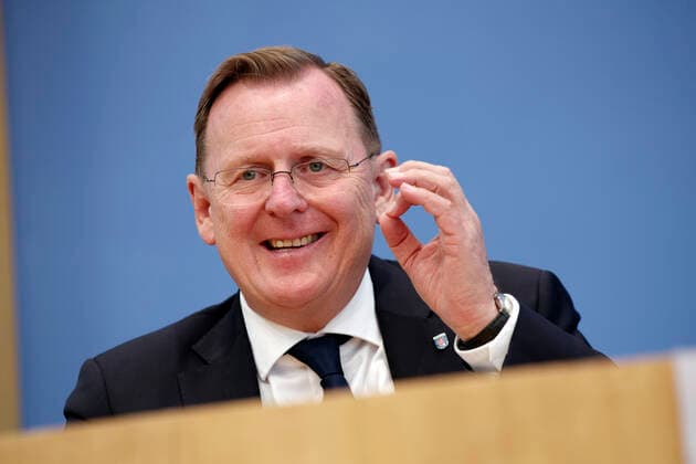 2019 10 28, Berlin, Germany Federal Press Conference Review of the state elections in Thuringia Im Bild