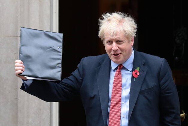 News Bilder des Tages October 29, 2019, London, London, UK: London, UK. Prime Minister Boris Johnson leaves 10 Downing Street. The Labour Party have agreed to a general election. London UK - ZUMAl94_ 20191029_zaf_l94_065 Copyright: xRobxPinneyx